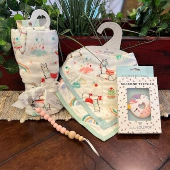Loulou Lollipop Gift Set - Llama - Picture 1 of 3
